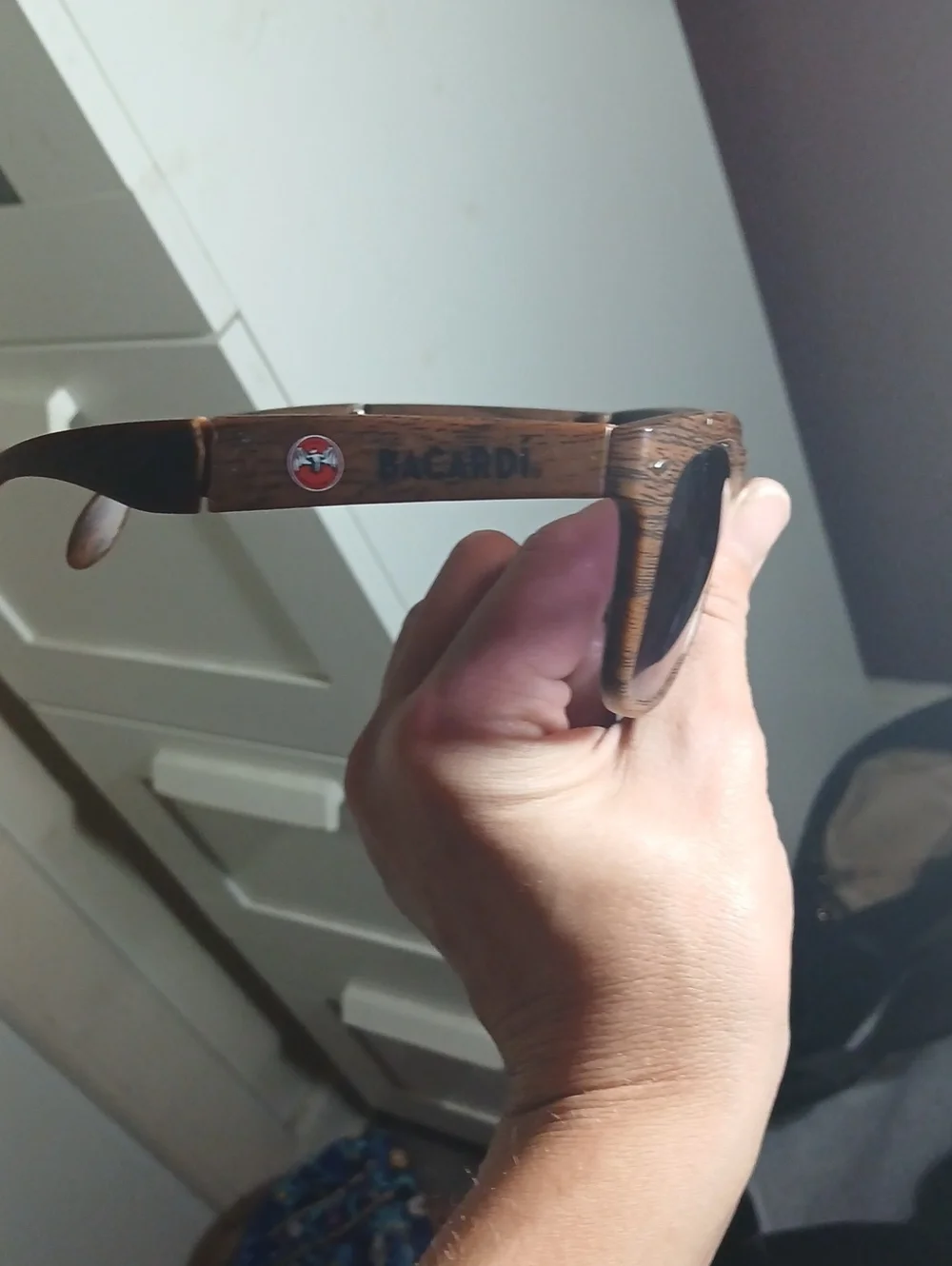 Bacardi Rum Sunglasses Uni Compact Fold Up Glasses